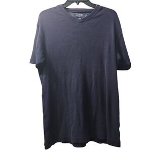 Polo‎ Sport Ralph Lauren T-Shirt V-Neck Ribbed Knit Top Casual Large